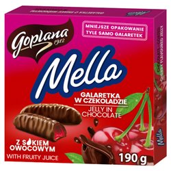 GOPLANA GALARETKA MELLA WIŚNIOWA W CZEK. 190g