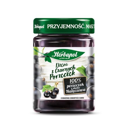 HERBAPOL DŻEM CZARNA PORZECZKA 280g