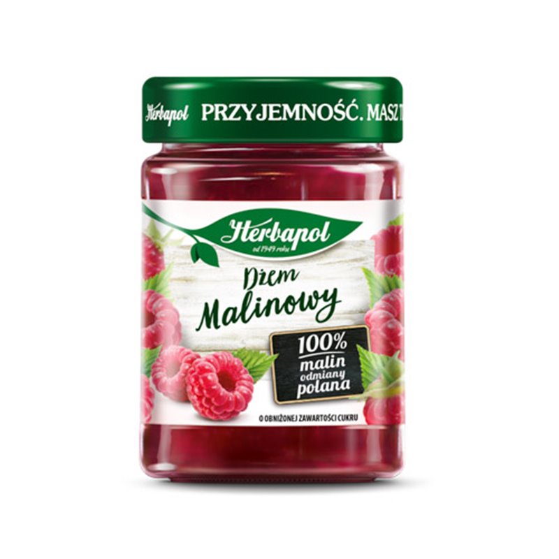 HERBAPOL DŻEM MALINA 280g