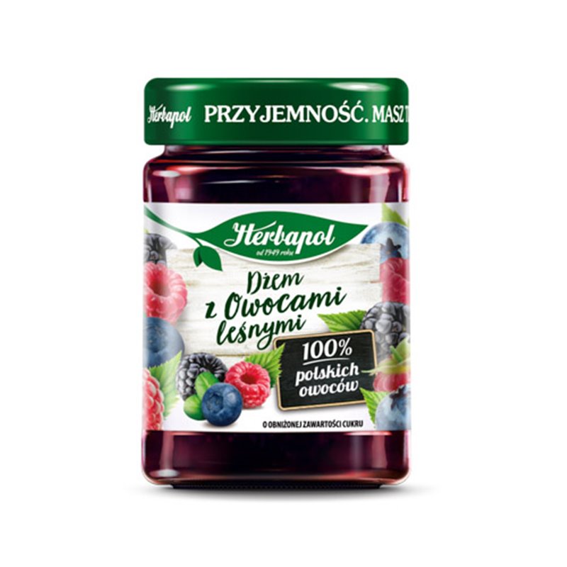 HERBAPOL DŻEM OWOCE LEŚNE 280g
