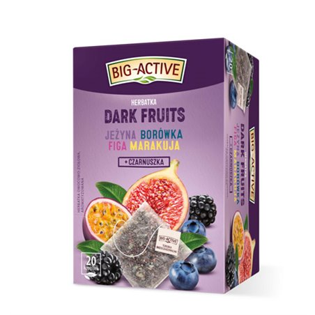 HERBAPOL HERBATA BIG-ACTIVE OWOCOWA DARK FRUITS 20x2,25g 45g