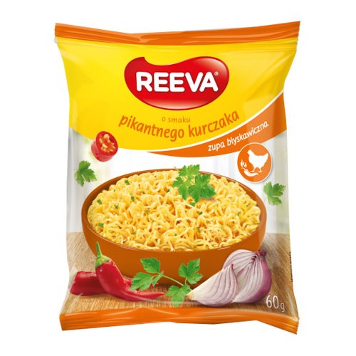 REEVA ZUPA BŁYSKAWICZNA KURCZAK PIKANTNY 62G