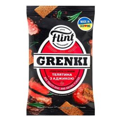 FLINT SUCHARKI ŻYTNIE O SMAKU CIELĘCINY 70g