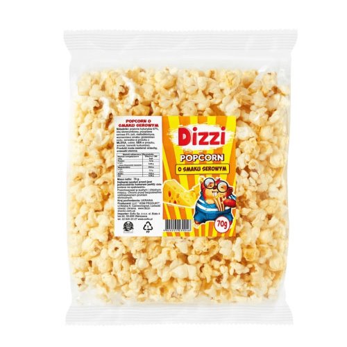 DIZZI POPCORN O SMAKU SEROWYM 70g