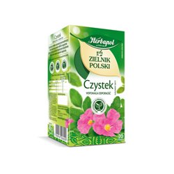 HERBAPOL HERBATA ZIOŁOWA CZYSTEK 20x2g 40g