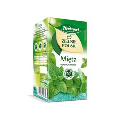 HERBAPOL HERBATA ZIOŁOWA MIĘTA 20x2g 40g