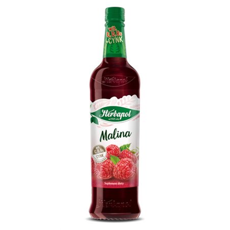 HERBAPOL SYROP MALINA 680ml