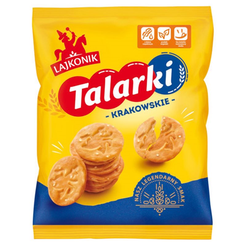 LAJKONIK KRAKERSY TALARKI 155g