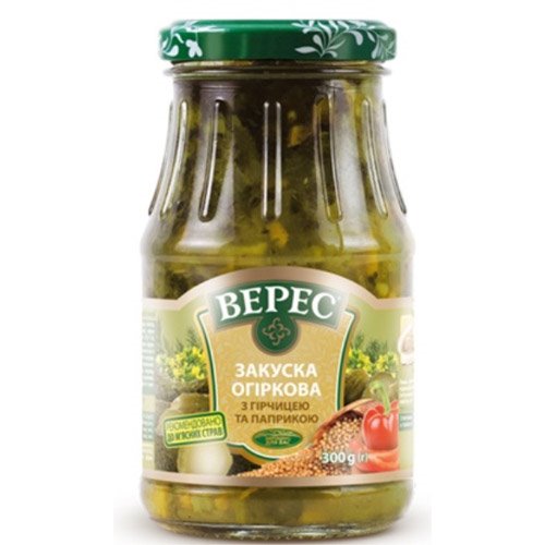 VERES PASTA OGÓRKOWA Z MUSZTARDĄ I PAPRYKĄ 300g
