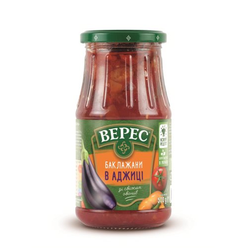 VERES PASTA Z BAKŁAŻANA W ATZYCE EXTRA 500g