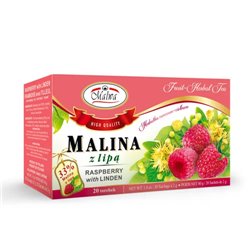 MALWA HERBATA MALINA Z LIPA 20x2g 40g