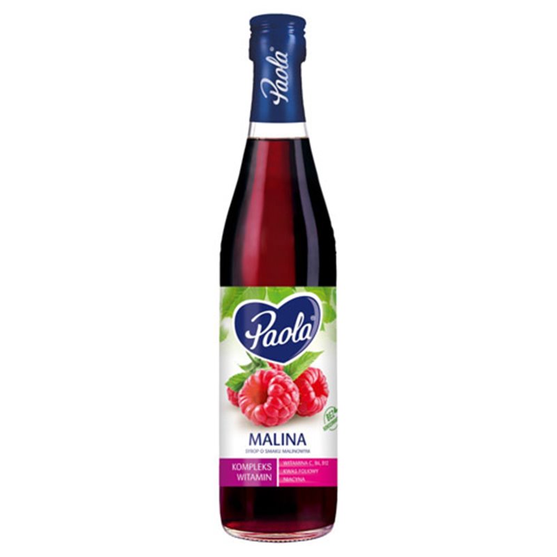 HOOP SYROP PAOLA MALINA 430ml