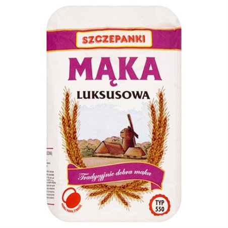 SZCZEPANKI MĄKA LUKSUSOWA TYP 550 1KG