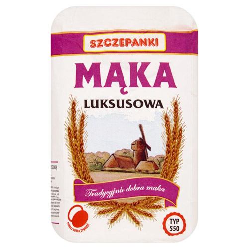 SZCZEPANKI MĄKA LUKSUSOWA TYP 550 1KG