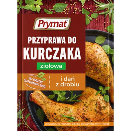 PRYMAT PRZYPRAWA DO KURCZAKA ZIOŁOWA 30g