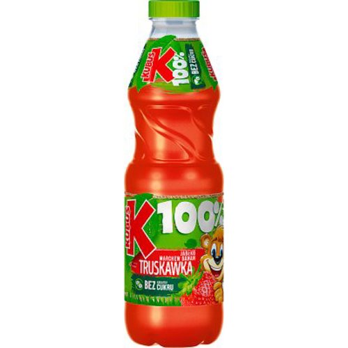 KUBUŚ SOK 100% ASEPTIC TRUSKAWKA BANAN 850ml