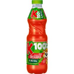 KUBUŚ SOK 100% ASEPTIC TRUSKAWKA BANAN 850ml