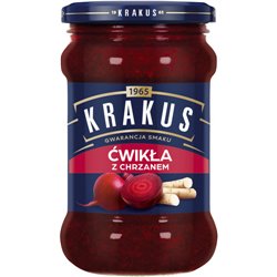 KRAKUS BURACZKI ĆWIKŁA Z CHRZANEM 300g