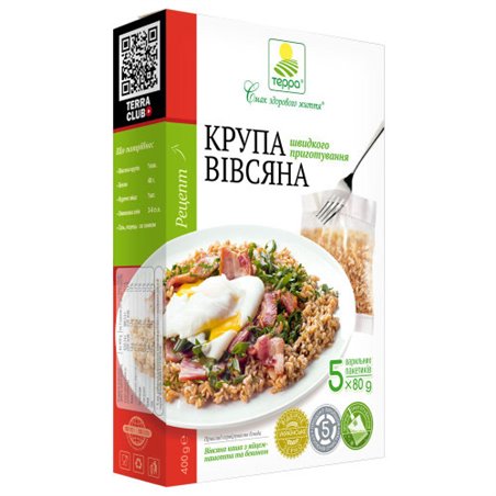 TERRA KASZA OWSIANA 5x80g 400g