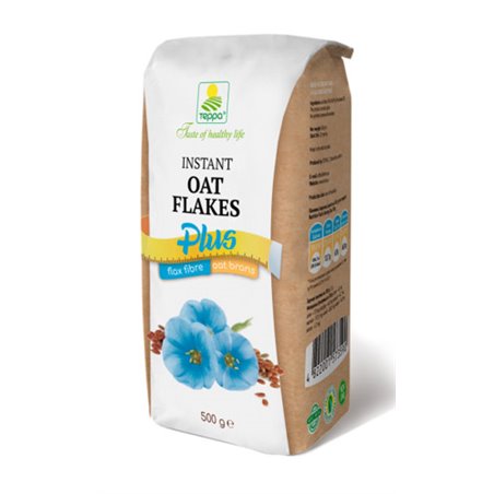 TERRA PŁATKI OWSIANE + BŁONNIK LNIANY 500g