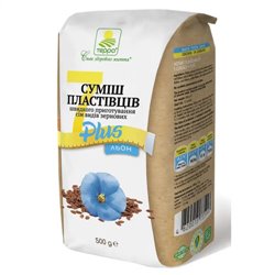 TERRA PŁATKI MIESZANKA 7 ZBOŻOWYCH + SIEMIE BŁYSKAWICZNE 500g