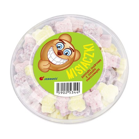 JEDNOŚĆ CUKIERKI MISIACZKI PUDROWE 120g
