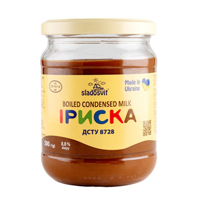 SLADOSVIT MLEKO SKONDENSOWANE TOFFEE 8,5% 500g