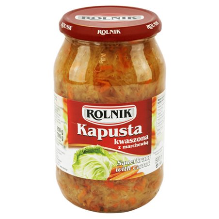 ROLNIK KAPUSTA KWASZONA Z MARCHWIĄ 500/850g
