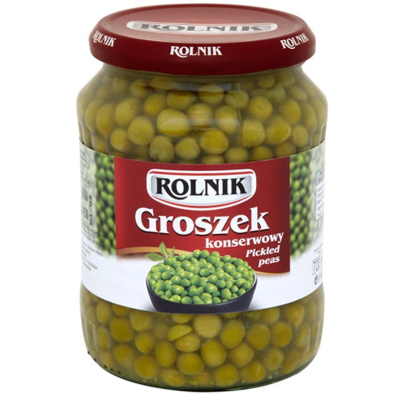 ROLNIK GROSZEK KONSERWOY SZKŁO 690g/720ml