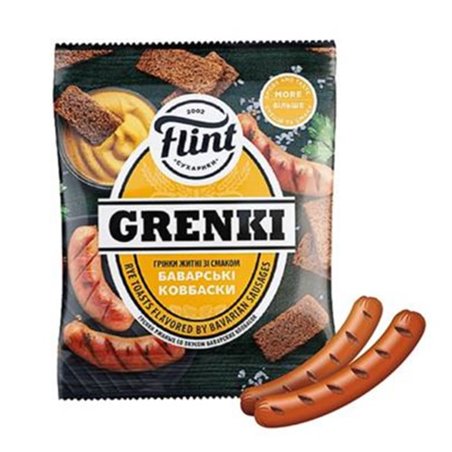 FLINT SUCHARKI PSZENICZNO ŻYTNIE KIEŁBASKA 70g