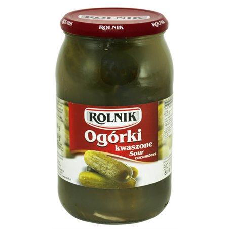 ROLNIK OGÓRKI KWASZONE 450/850g
