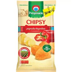 PRZYSNACKI CHIPSY Z PAPRYKĄ ŁAGODNĄ 135g