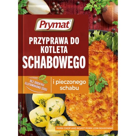 PRYMAT PRZYPRAWA DO KOTLETA SCHABOWEGO 20g