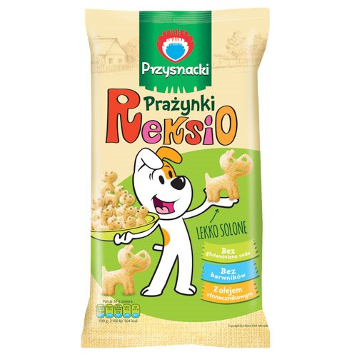 PRZYSNACKI PRAŻYNKI REKSIO LEKKO SOLONE 95g