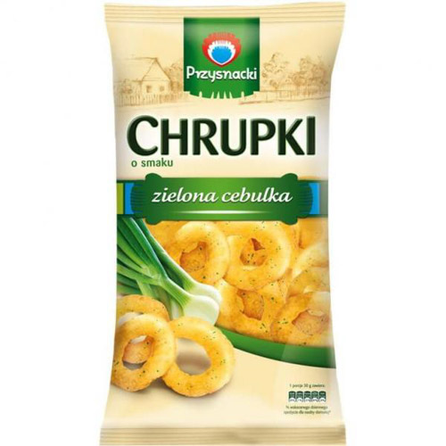 PRZYSNACKI CHRUPKI ZIELONA CEBULKA 150g
