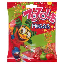 MIESZKO CUKIERKI ZOZOLE MUSSS JABŁKO TRUSKAWKA 75g