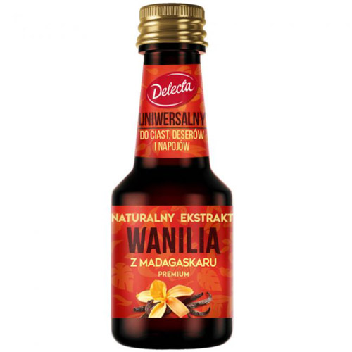 DELECTA AROMAT NATURALNY WANILIA Z MADAGASKARU EKSTRAKT 30ml