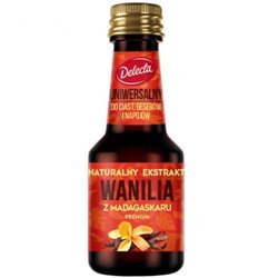 DELECTA AROMAT NATURALNY WANILIA Z MADAGASKARU EKSTRAKT 30ml