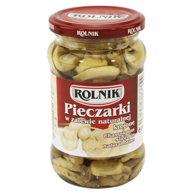 ROLNIK PIECZARKI W WODZIE KROJONE 198/340g