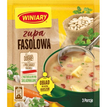 WINIARY ZUPA STAND. FASOLOWA 63g