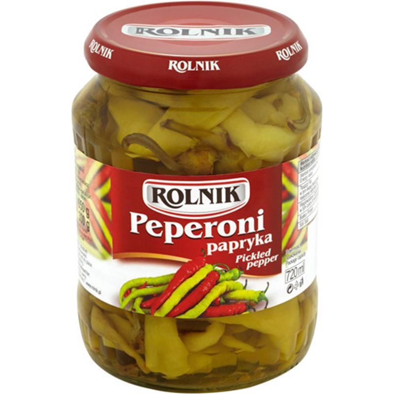 ROLNIK PAPRYCZKI PEPERONI 300/650g