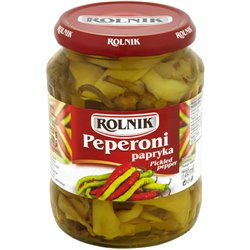 ROLNIK PAPRYCZKI PEPERONI 300/650g