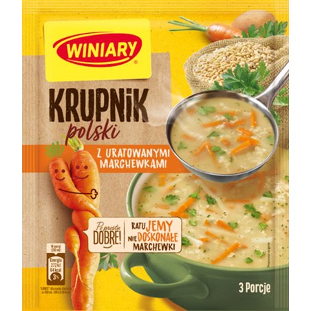 WINIARY ZUPA STAND. KRUPNIK POLSKI 59g