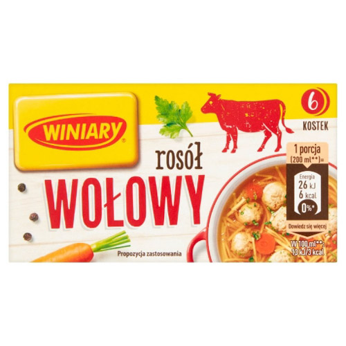WINIARY KOSTKA ROSOŁOWA WOŁOWA 60g