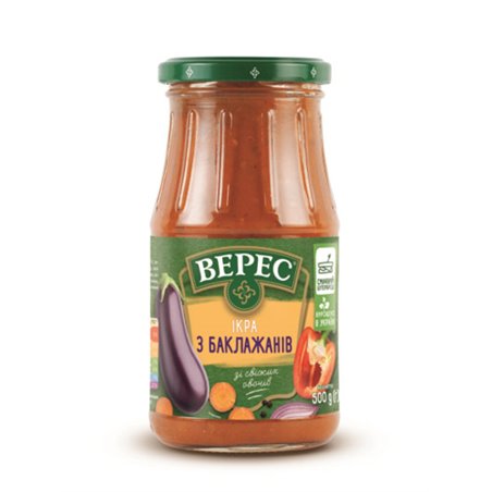 VERES PASTA Z BAKŁAŻANA EXTRA 500g