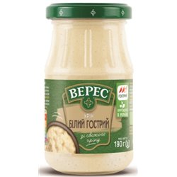 VERES CHRZAN BIAŁY OSTRY 190g
