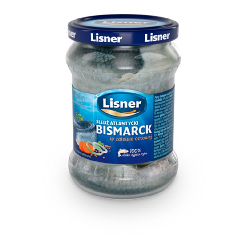 LISNER FILETY ŚLEDZIOWE BISMARK 400g
