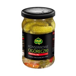 SMAK OGÓRECZKI KONSERWOWE CHILLI 300g/150g