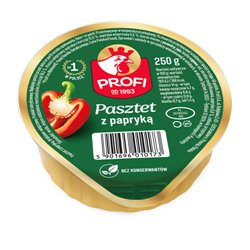 PROFI PASZTET Z DROBIEM I PAPRYKĄ 250G