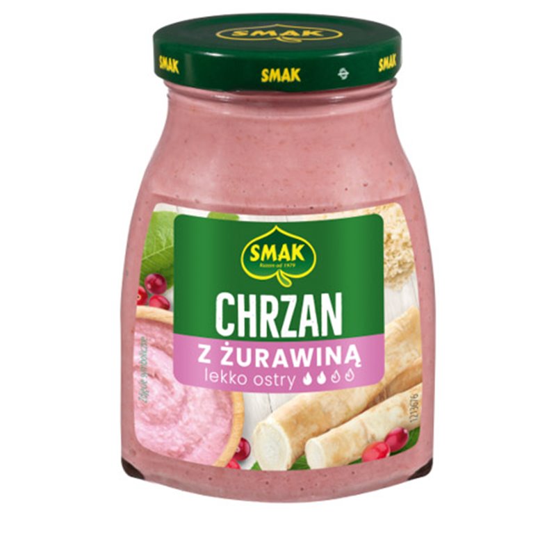 SMAK CHRZAN Z ŻURAWINĄ 175g